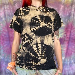 Reverse Tie Dye Geode Shirt